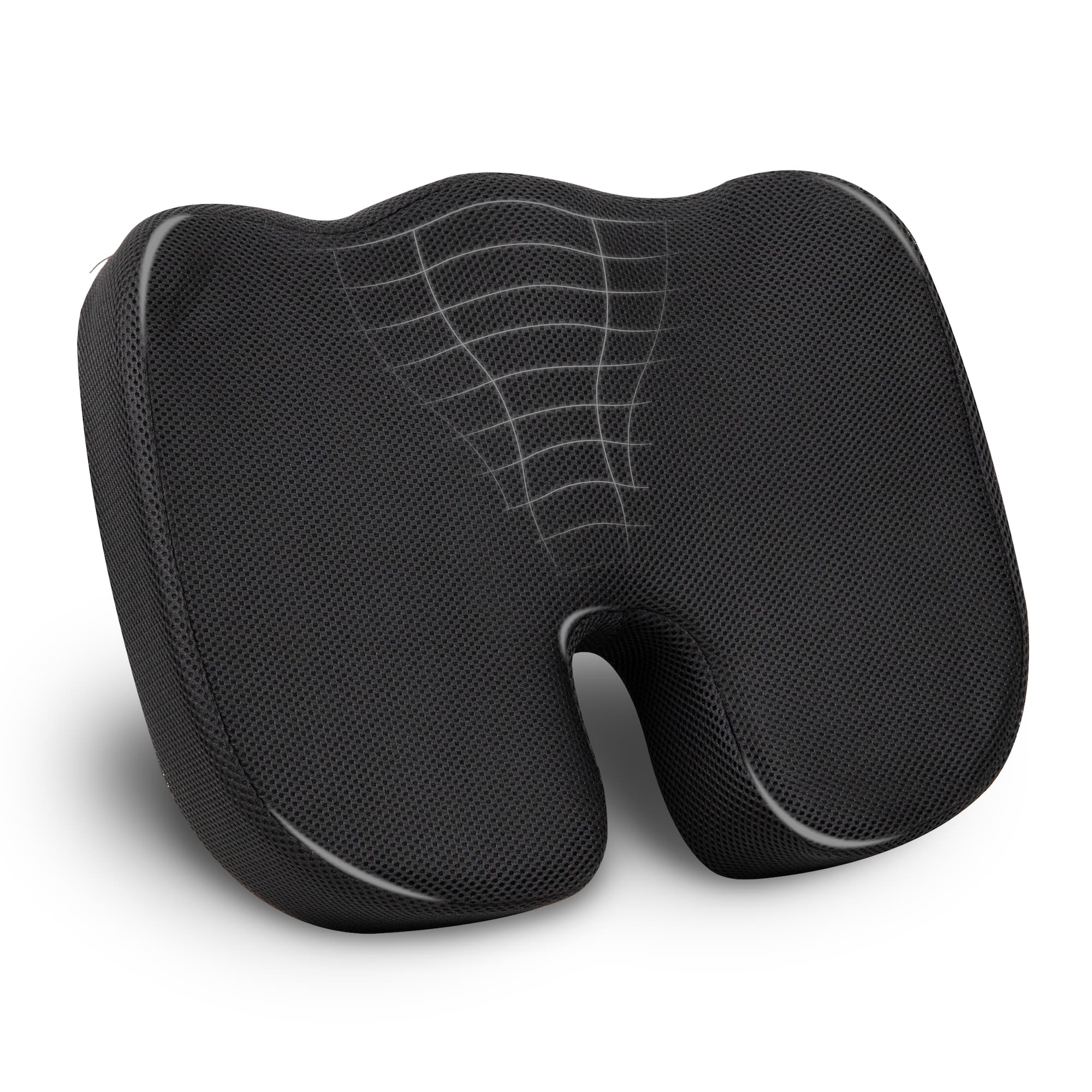 Mind Reader Memory Foam Seat Cushion with Air-Cloud Technology
